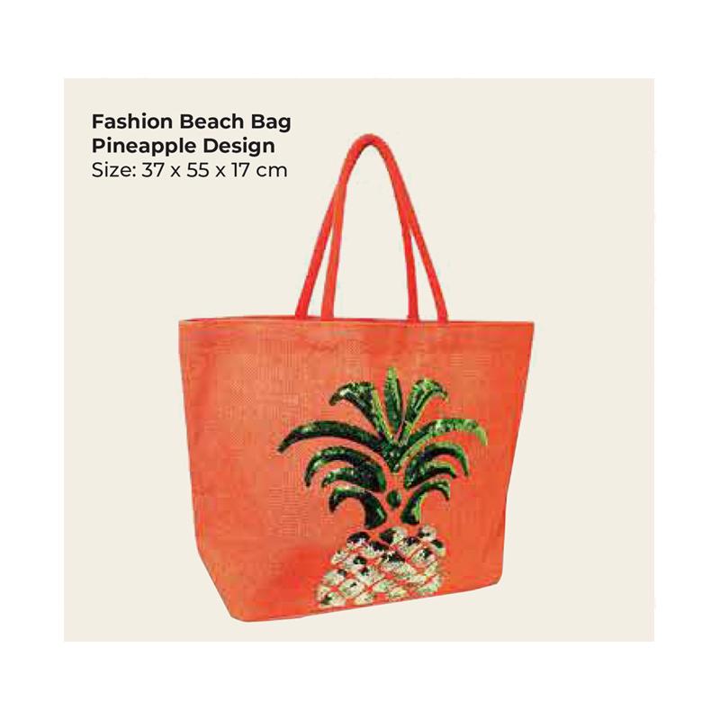 Fashion Beach Bag  Pineapple Design